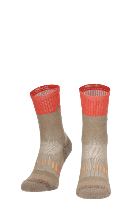 Ascend Crew II Damen Wandersocken Klasse 1 Khaki