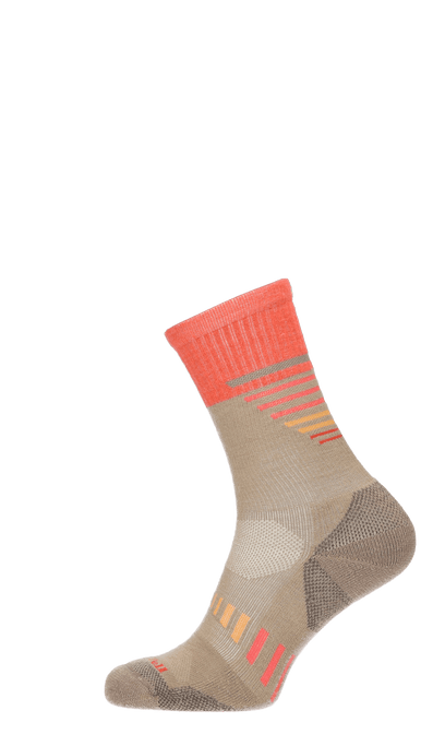 Ascend Crew II Damen Wandersocken Klasse 1 Khaki