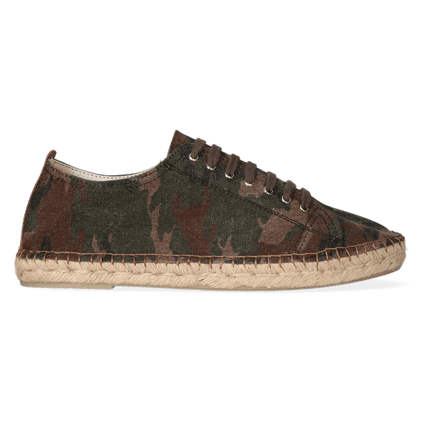 Dani Herren Espadrilles Caqui Camouflage