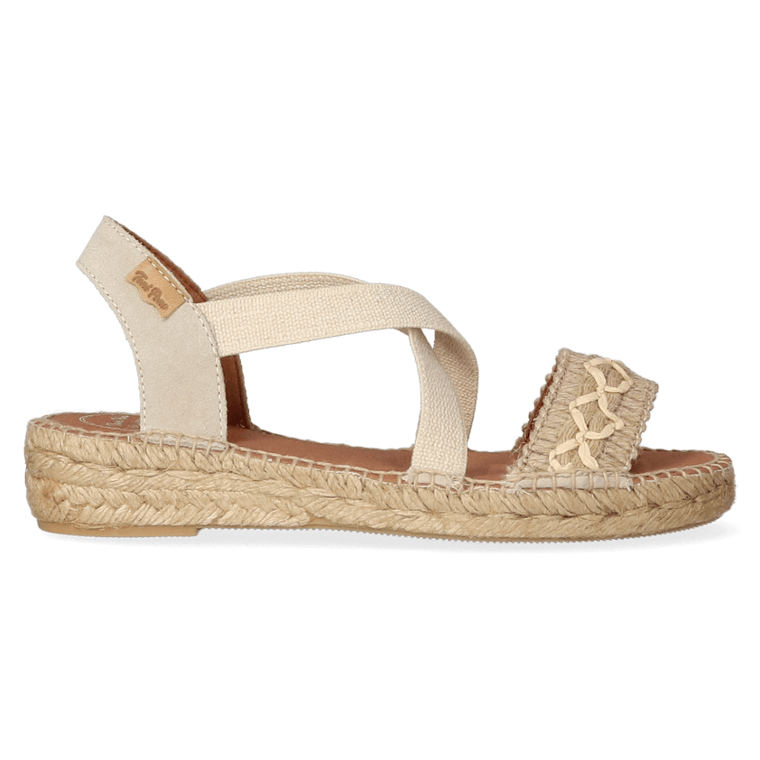 Eider-BN Damen Espadrilles Natural