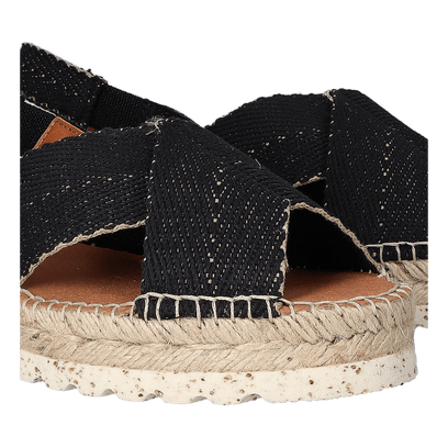 Elvira Damen Espadrilles Negre