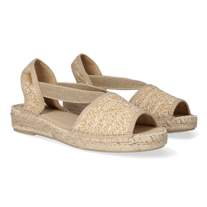 Estel-HK Damen Espadrilles Natural