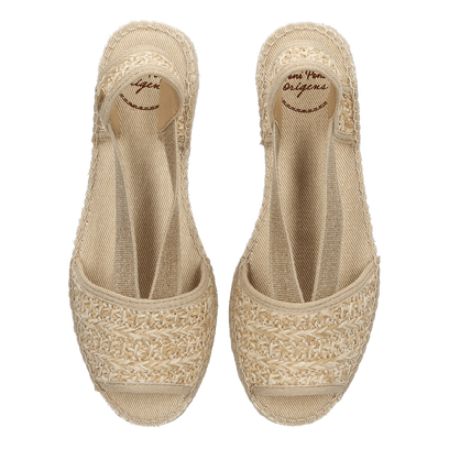 Estel-HK Damen Espadrilles Natural