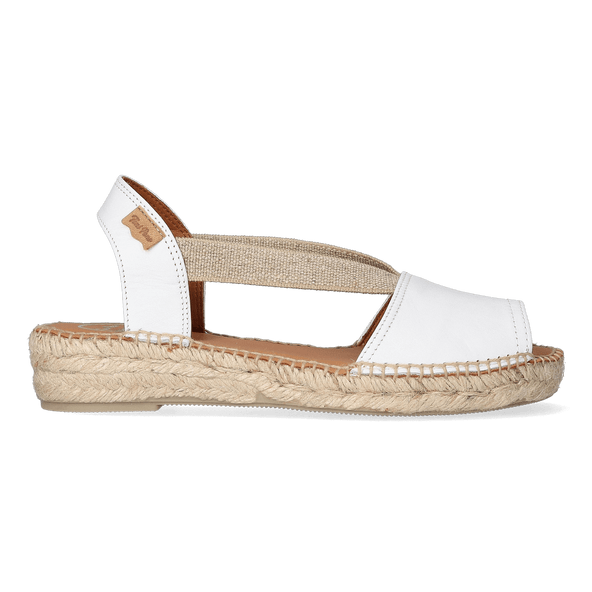 Etna Damen Espadrilles Blanc