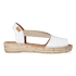 Etna Damen Espadrilles Blanc