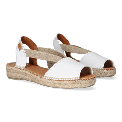 Etna Damen Espadrilles Blanc