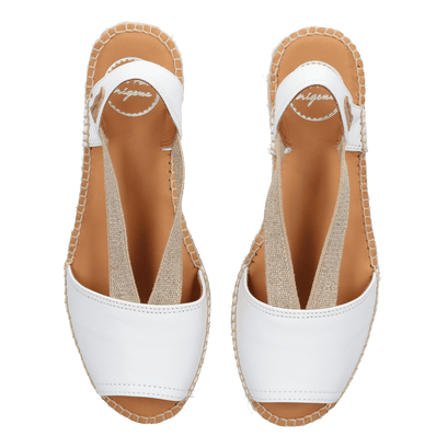 Etna Damen Espadrilles Blanc