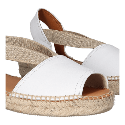 Etna Damen Espadrilles Blanc