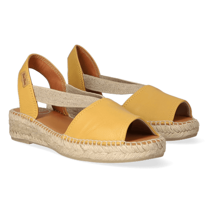 Etna Damen Espadrilles Ocre