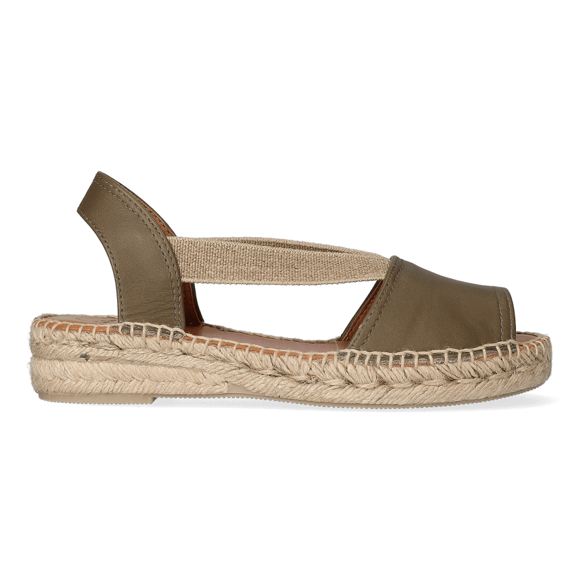 Etna Damen Espadrilles Caqui