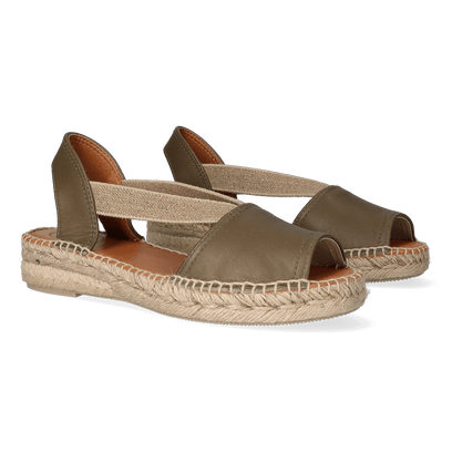 Etna Damen Espadrilles Caqui