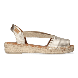 Etna Damen Espadrilles Plati