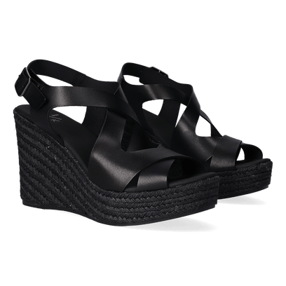 Girona Damen Espadrilles Negre