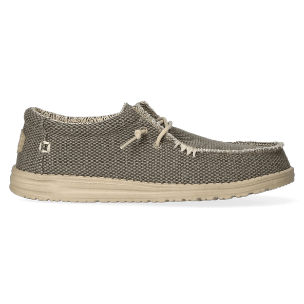 Wally Braided Herren Halbschuhe Army