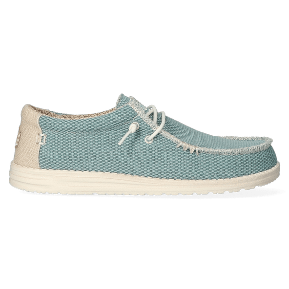 Wally Braided Herren Halbschuhe Aqua