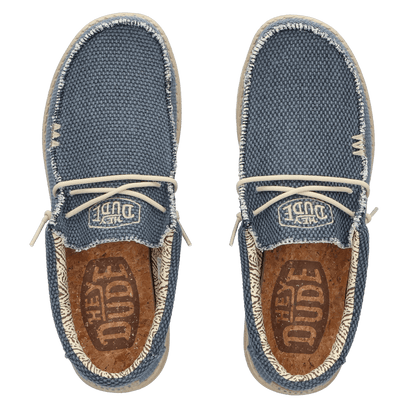 Wally Braided Herren Halbschuhe Blue Night