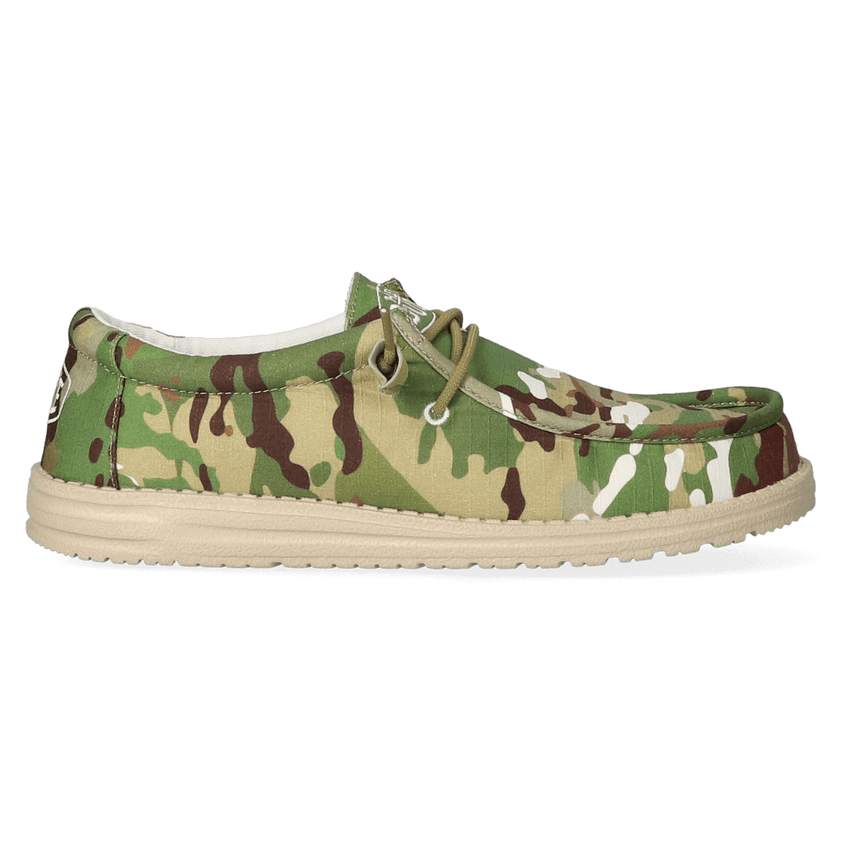 Wally Camouflage Herren Halbschuhe Multi Camo