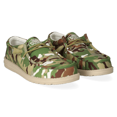 Wally Camouflage Herren Halbschuhe Multi Camo