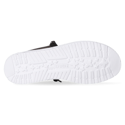 Wally Slub Herren Halbschuhe Dark Grey