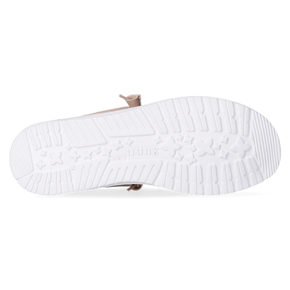 Wally Slub Canvas Herren Halbschuhe Tan