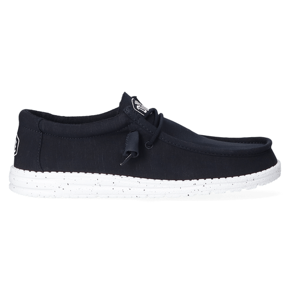 Wally Slub Herren Halbschuhe Navy