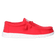 Wally Slub Canvas Herren Halbschuhe Red