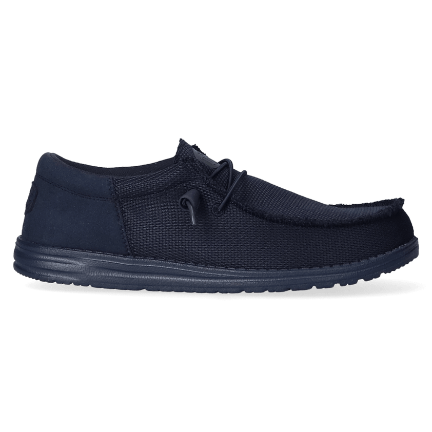 Wally Funk Herren Halbschuhe Mono Navy