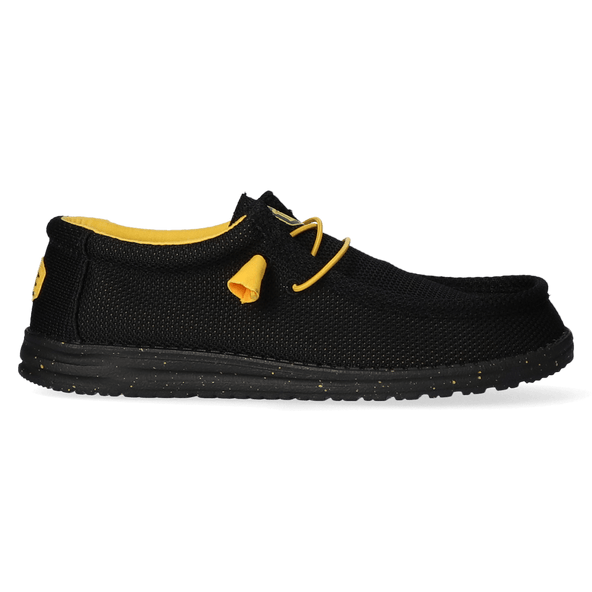 Wally Sox Herren Halbschuhe Black/Yellow