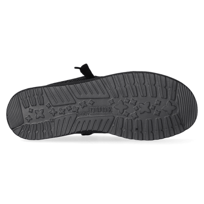 Wally Sox Herren Halbschuhe Total Black