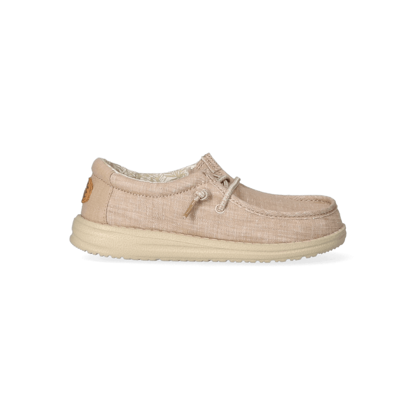 Wally Youth Jungen Halbschuhe Basic Beige