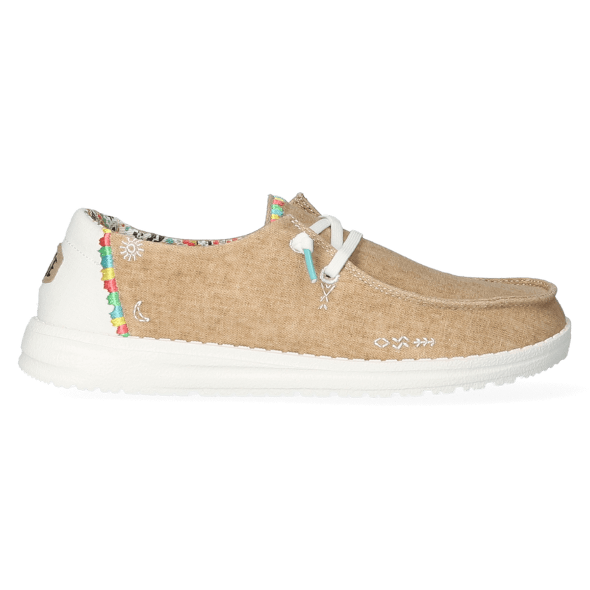Wendy Boho Damen Halbschuhe Sand