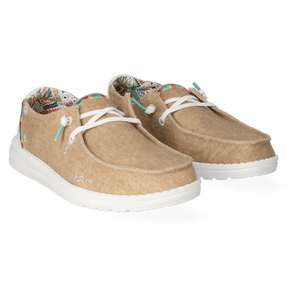 Wendy Boho Damen Halbschuhe Sand