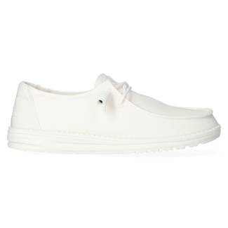 Wendy Slub Damen Halbschuhe White