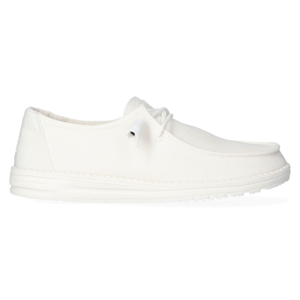 Wendy Slub Damen Halbschuhe White