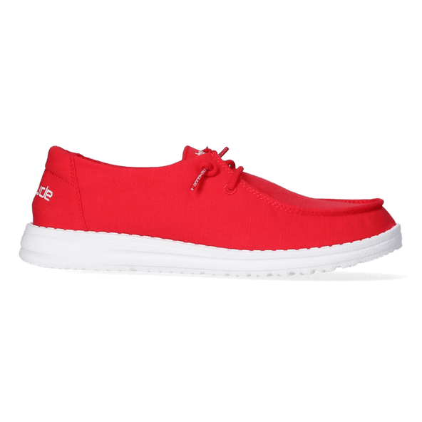 Wendy Slub Damen Halbschuhe Red