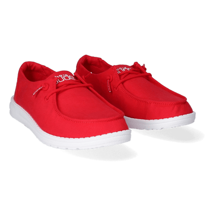 Wendy Slub Damen Halbschuhe Red