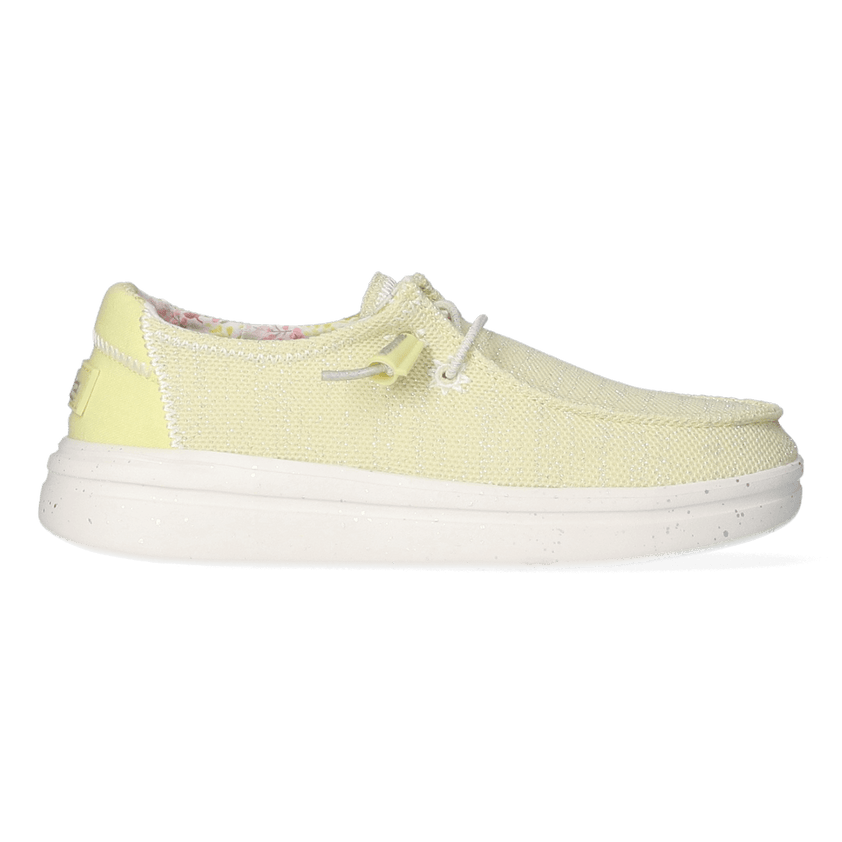 Wendy Rise Stretch Damen Halbschuhe Lemon