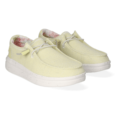 Wendy Rise Stretch Damen Halbschuhe Lemon