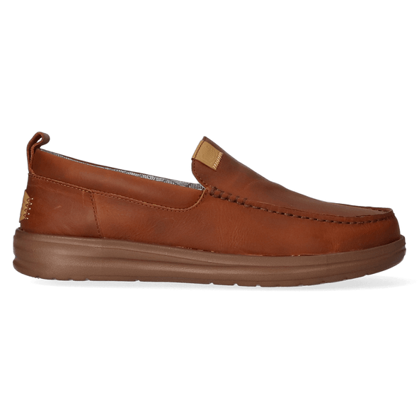 Wally Grip Herren Mokassins Brown