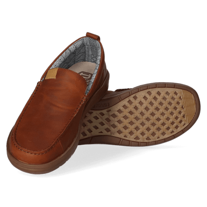 Wally Grip Herren Mokassins Brown