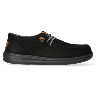 Wally Grip Craft Leather Herren Halbschuhe Black