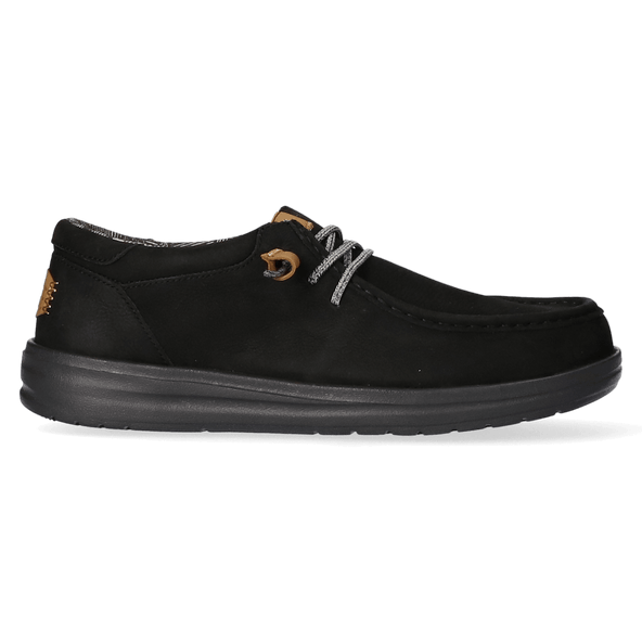 Wally Grip Craft Leather Herren Halbschuhe Black