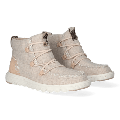 Reyes Wool Damen Boots Light Grey