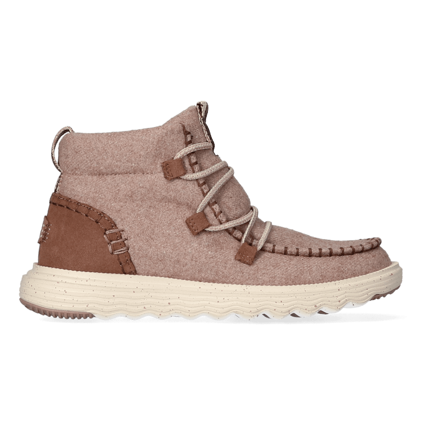 Reyes Wool Damen Boots Mauve