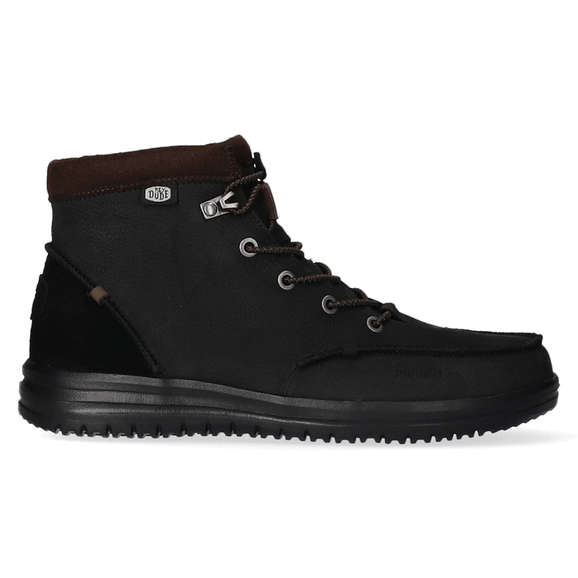 Bradley Leather Herren Boots Black