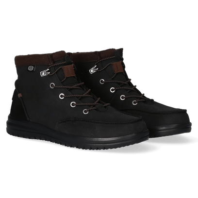 Bradley Leather Herren Boots Black