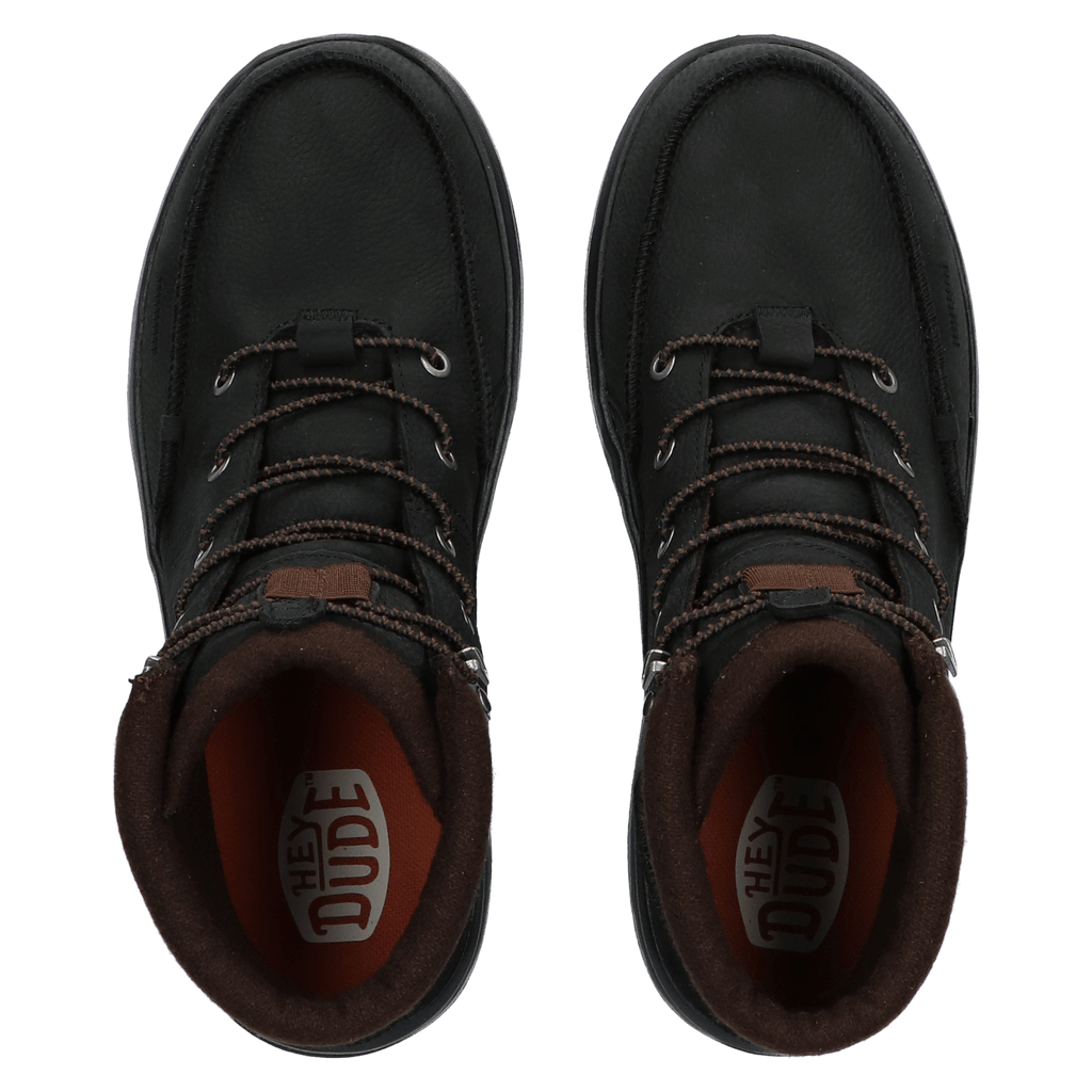 Bradley Leather Herren Boots Black