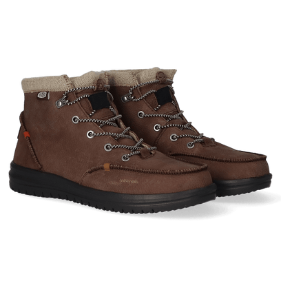 Bradley Leather Herren Boots Brown