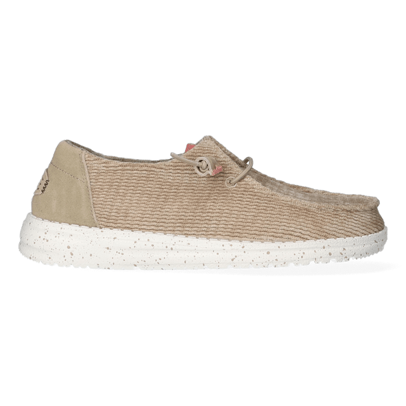 Wendy Wave Corduroy Damen Halbschuhe Olive Grey