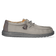 Wally Washed Canvas Herren Halbschuhe Charcoal
